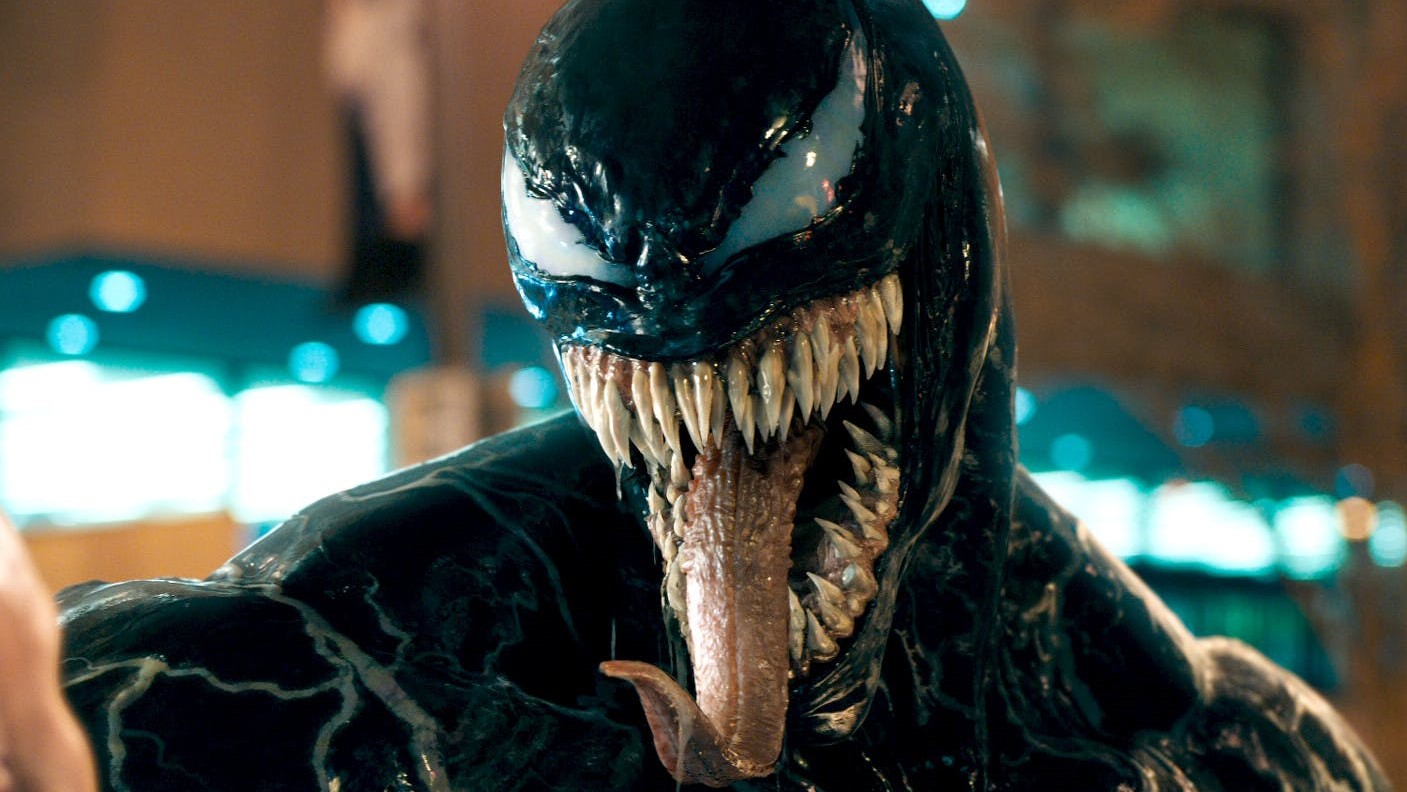 Venom-Symbiote-Costume-Teeth-Tongue - Planet Broadcasting